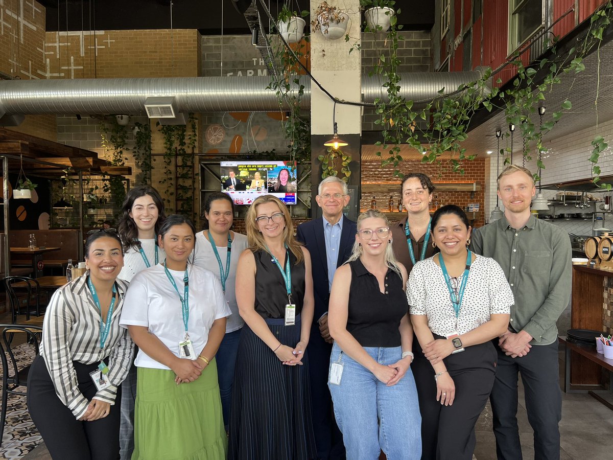 In awe of Prof Benvenisty’s scientific journey and leadership principles. After an excellent seminar, the ECRs connected with Nissim over lunch, talking all things career navigation and Melbourne recommendations! 🦘 
<a href="/MCRI_for_kids/">Murdoch Children's Research Institute (MCRI)</a> <a href="/reNEW_Global/">reNEW</a> <a href="/HebrewU/">Hebrew University</a>