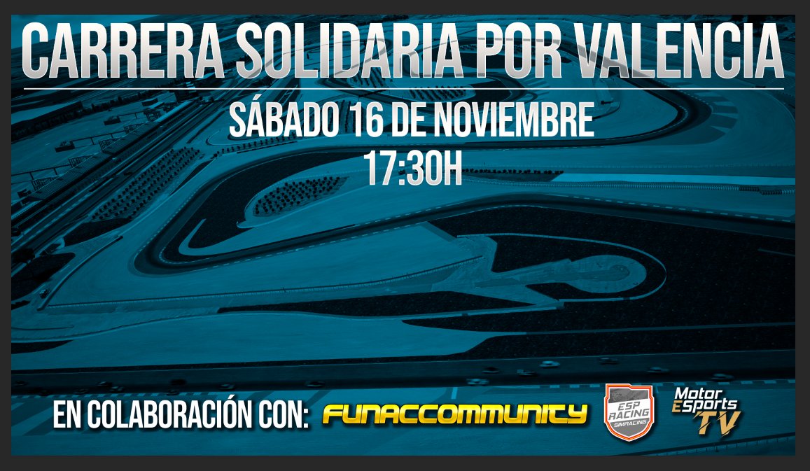 MotorEsportsTV (@motoresportstv) on Twitter photo Buenos días , estáis todos invitados
a participar en el evento solidario
que se organizará el próximo
sábado 16 de noviembre
en el simulador <a href="/AC_assettocorsa/">Assetto Corsa</a>
Podeis inscribiros aquí : 👇
discord.gg/hjawMXGU6k
Os esperamos a todos 🥰
👀youtu.be/_tuaiYiWkRc Buenos días , estáis todos invitados
a participar en el evento solidario
que se organizará el próximo
sábado 16 de noviembre
en el simulador <a href="/AC_assettocorsa/">Assetto Corsa</a>
Podeis inscribiros aquí : 👇
discord.gg/hjawMXGU6k
Os esperamos a todos 🥰
👀youtu.be/_tuaiYiWkRc
