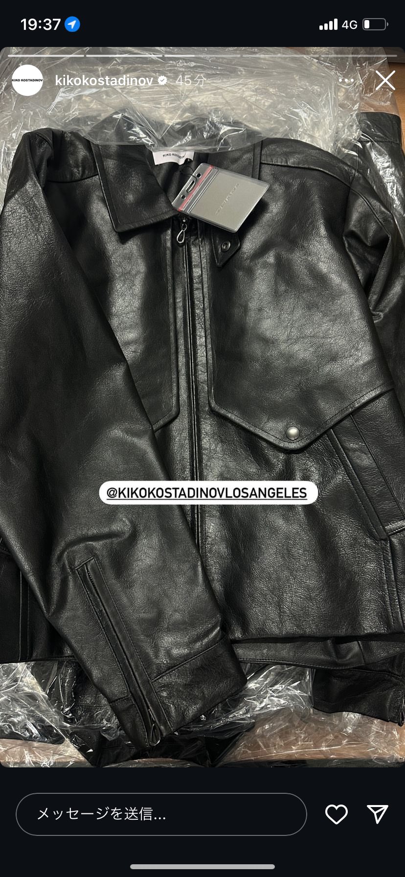 kiko kostadinov MURAD LEATHER JACKET 48 消費欲 on X: 