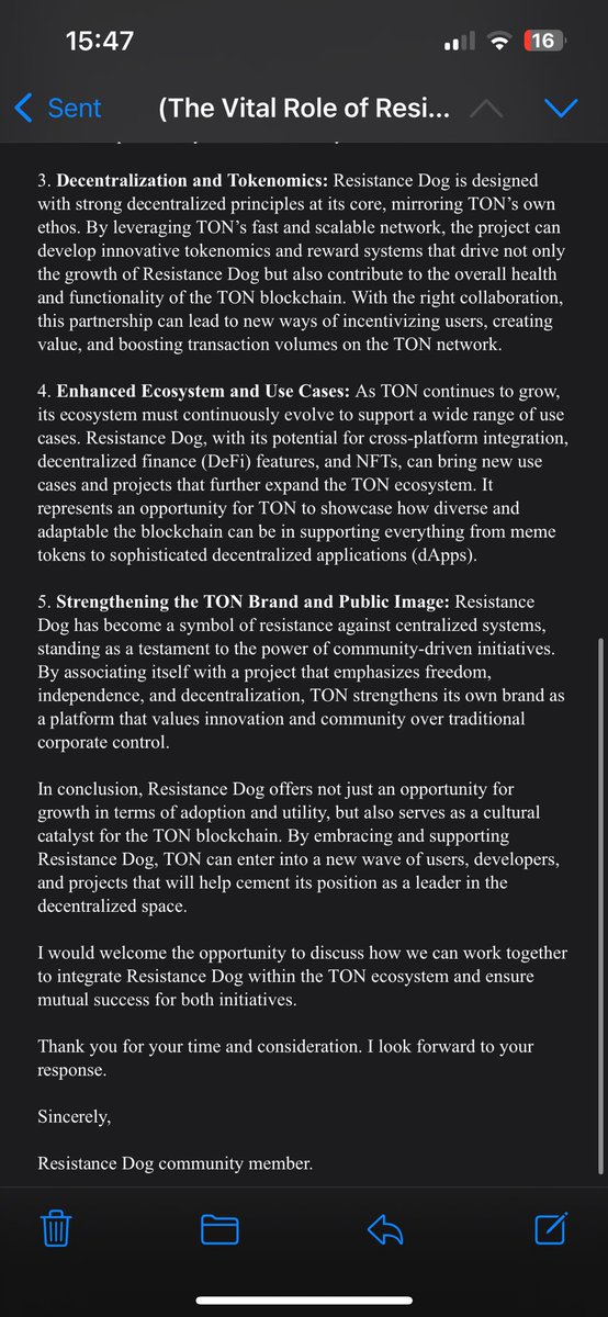 beckonchain (@beckonchain) on Twitter photo Hello frens,
After the arrest of <a href="/durov/">Pavel Durov</a>, the $TON community rallied behind him, showing support by signing the open letter and apeing into $REDO (Resistance Dog)
I would now like to share a letter from the community: Hello frens,
After the arrest of <a href="/durov/">Pavel Durov</a>, the $TON community rallied behind him, showing support by signing the open letter and apeing into $REDO (Resistance Dog)
I would now like to share a letter from the community: