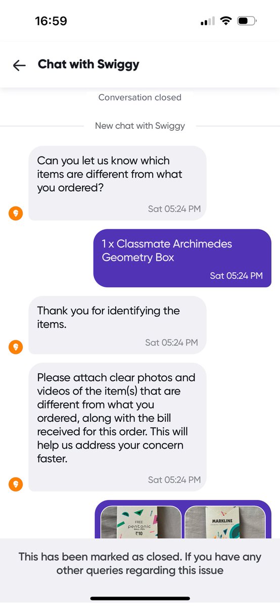 saiyunkta's tweet photo. I have tried to speak to the customer service executives but to no solution.i have emailed as well but the response is negative.below are the screenshots of the chats of which the conversations have been closed all the time from your end without any solution. https://t.co/GZacrpZn5d