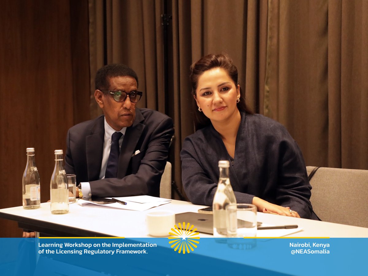 Technical discussions are now underway at the #NEA Workshop, refining the components of an effective licensing framework. These in-depth sessions are crucial to building a structured and transparent process that will underpin Somalia’s energy sector growth.