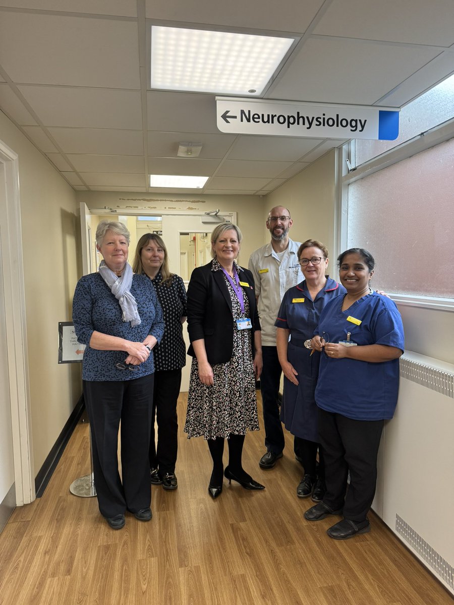 This morning I visited the Neurophysiology Department at Lincoln County Hospital. It was lovely to meet colleagues and hear about all their amazing work. <a href="/ULHT_News/">NHS United Lincs</a> <a href="/LincsCommHealth/">Lincs Comm Health</a>