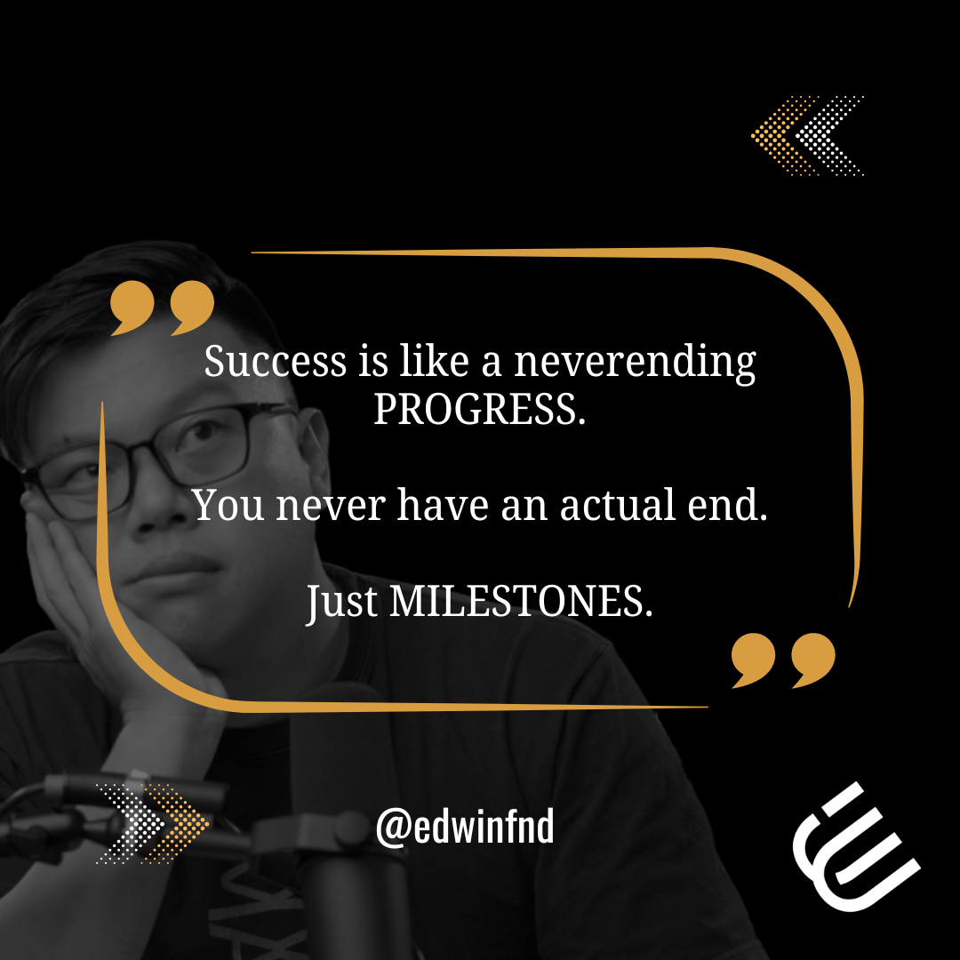 EdwinFnd's tweet photo. The end of the Road is when you I AM DEAD! Keep progressing to keep up the work! Transform your dreams into reality! It's time to unleash your potential and start living the life you've always imagined! The rule is simple... DON'T STOP! #Success https://t.co/5yrvX6XeNx