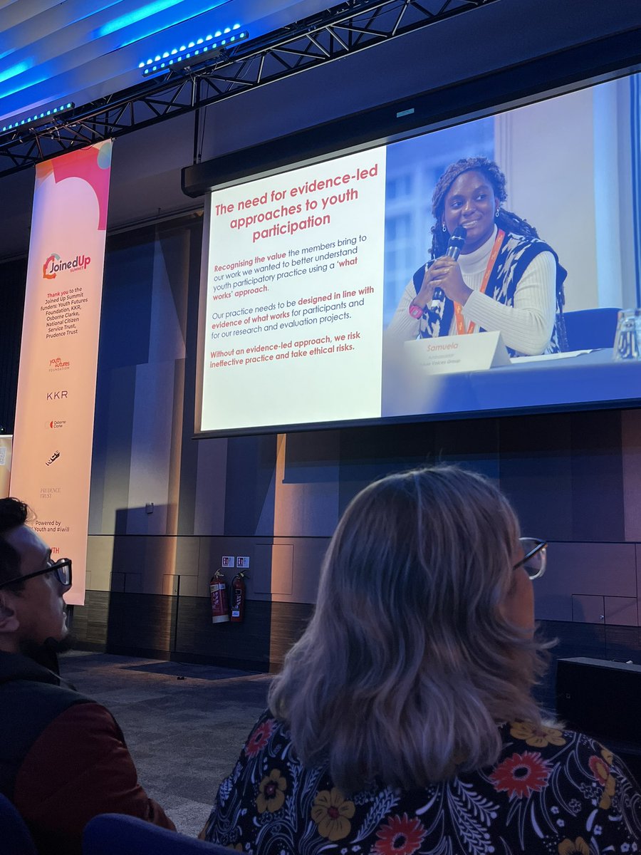 We’re so pleased to be supporting the <a href="/UKYouth/">UK Youth</a> #JoinedUpSummit today. 👏

Today will bring together cross sector leaders to learn and co-create solutions with and for young people. We look forward for collaborating with organisations, sharing our latest research on youth