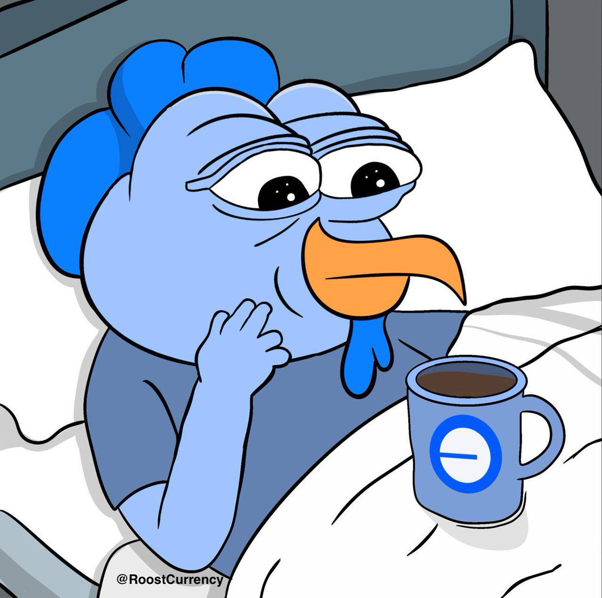 GM, Early bird gets the worm🐔