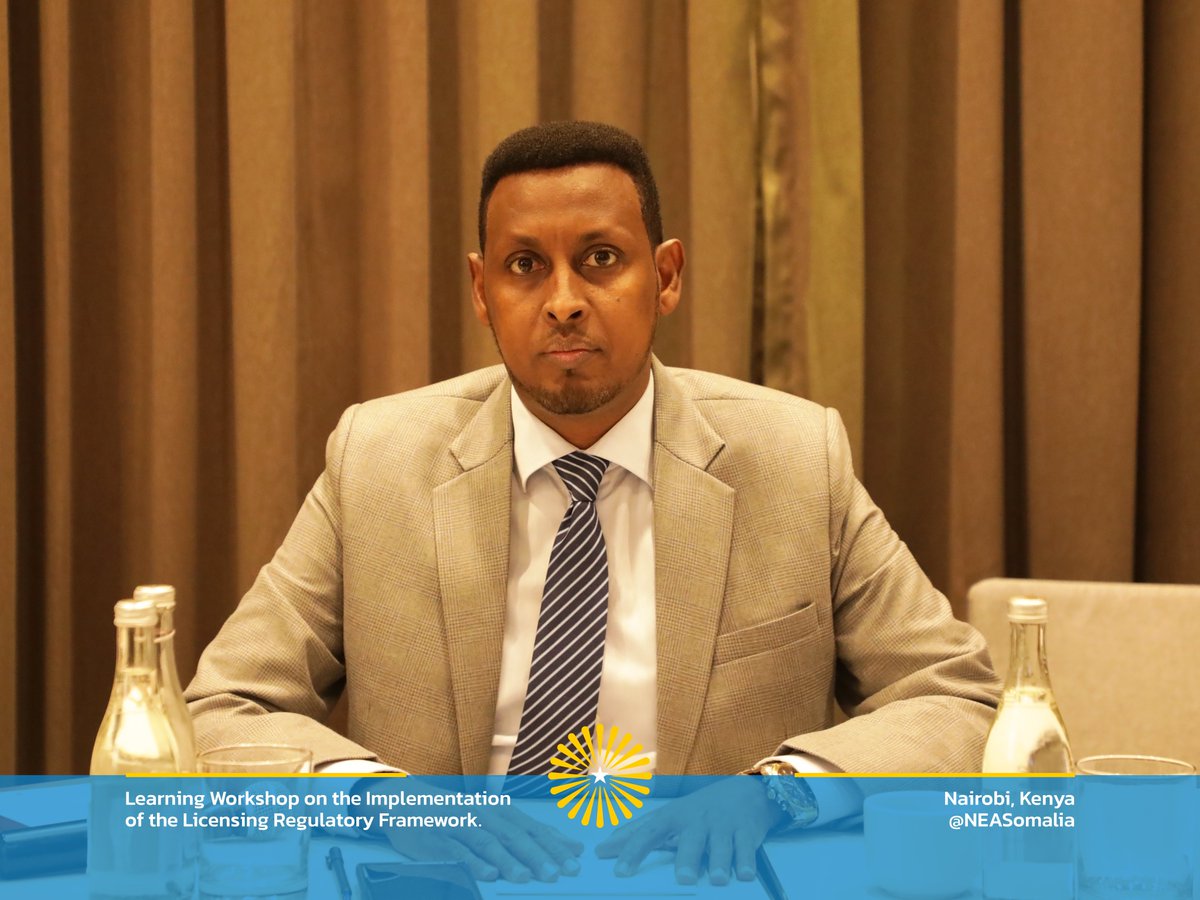 State Minister H.E. Mohamed Abdulahi addressed participants at the NEA Workshop, reinforcing the government’s commitment to an open dialogue and a balanced regulatory framework. His engagement reflects the importance of collaborative efforts in advancing the energy sector goals.