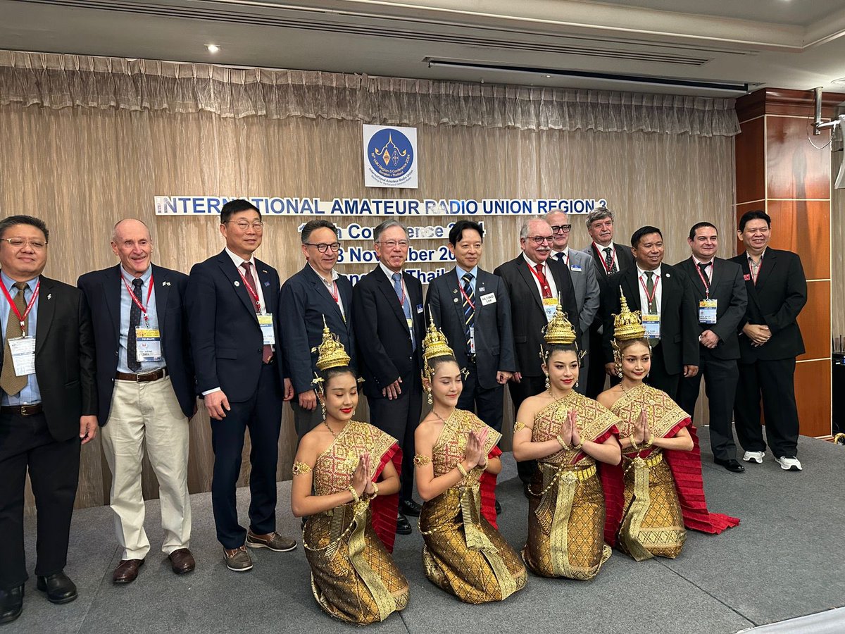 IARU_R3_APAC's tweet photo. It’s been a hectic week! We continue working for the future of Amateur Radio! https://t.co/kGEEF30Kqn