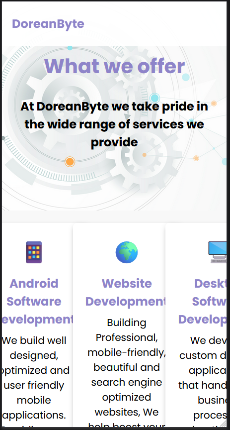 doreanbyte's tweet photo. As a developer it is always a great challenge to optimize a website to be viable on mobile devices. We are working on a mobile version of our website and it should be live soon. this is the current state of our mobile site... but Progress has been made
Almost done with updates. https://t.co/qPiO2kH1P7