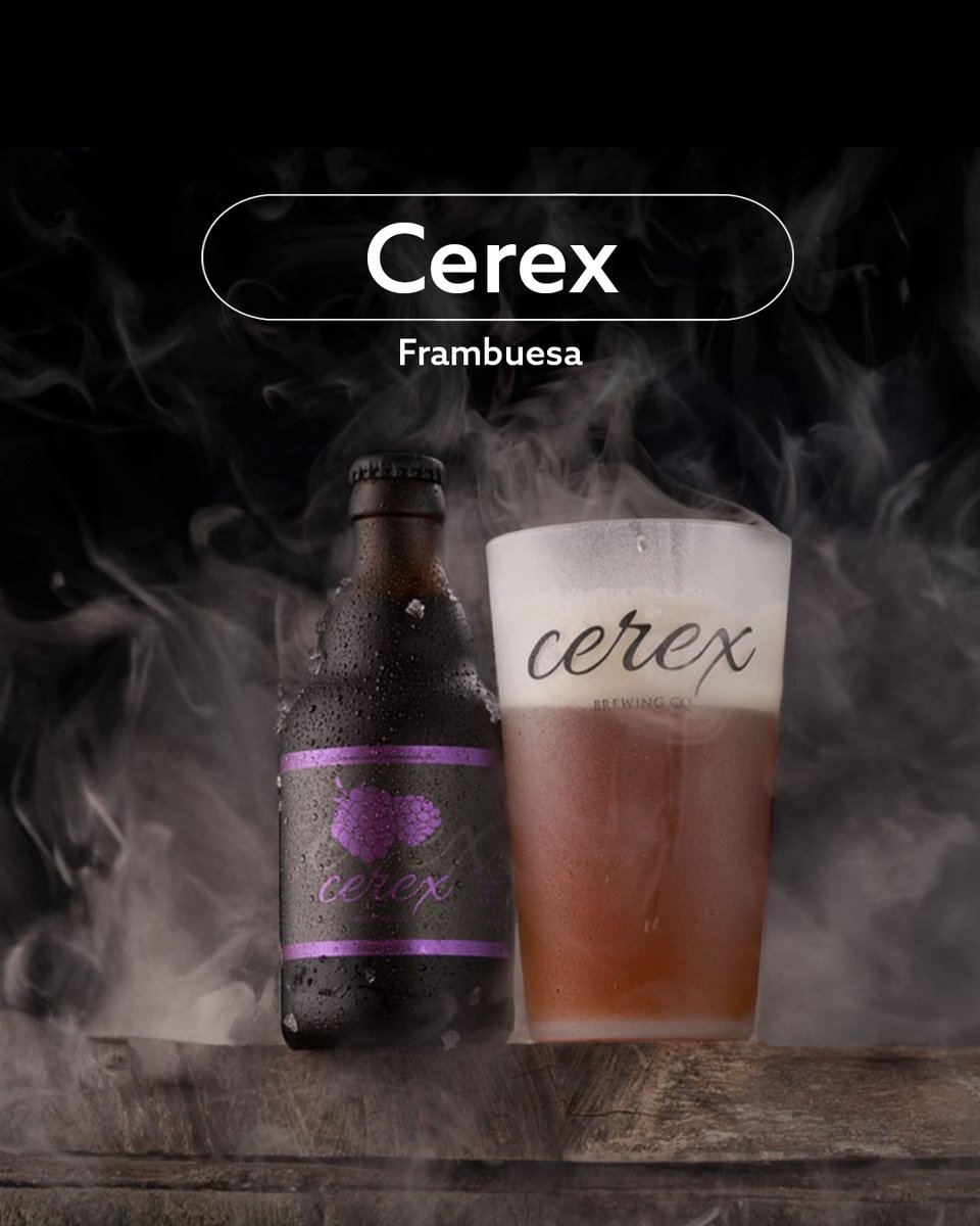 𝗖𝗘𝗥𝗩𝗘𝗭𝗔 𝗗𝗘 𝗟𝗔 𝗦𝗘𝗠𝗔𝗡𝗔💛 Cerex Frambuesa de <a href="/CervezaCerex/">Cerveza Cerex</a>

Una cerveza de frambuesa directa de Extremadura de rojo intenso, aroma a frutos rojos y una sensación suave al inicio. Irresistible y exótica.

Tienes que probarla 😋🍻
#CervezaDeLaSemana