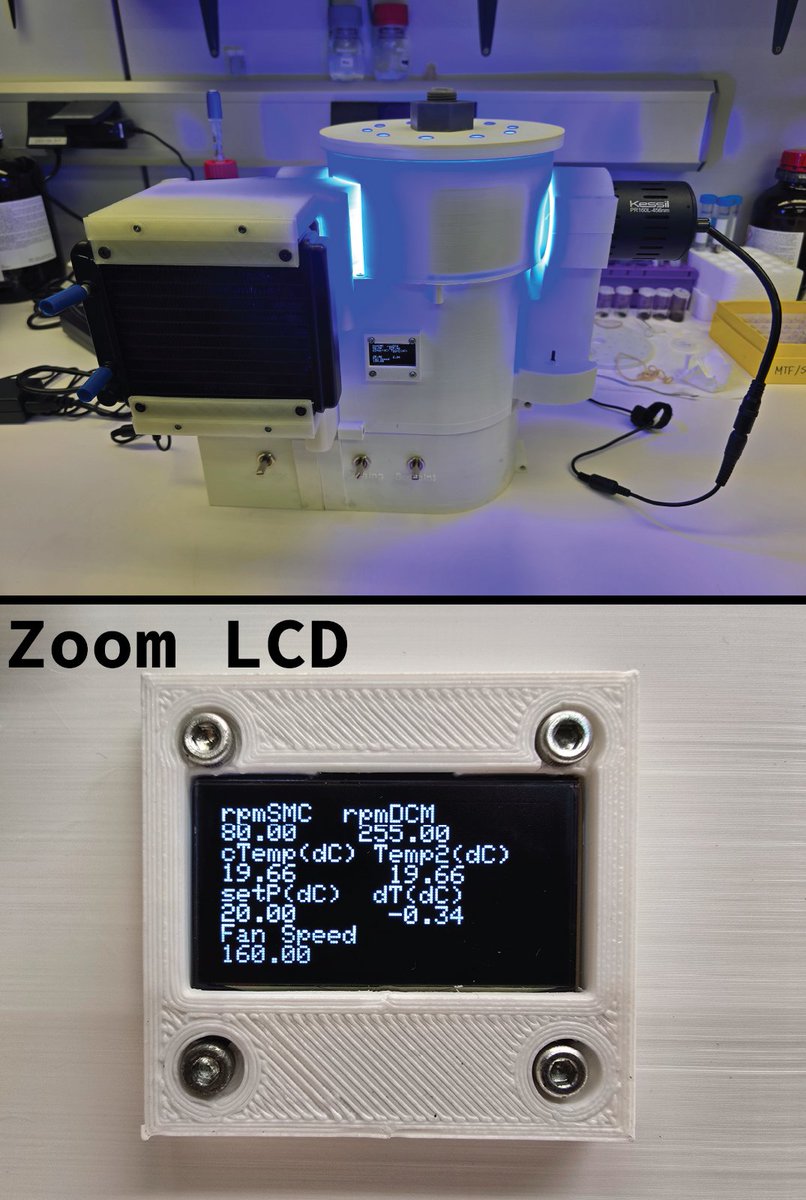 🚀 The new Photospinner is here! Now upgraded with an LCD, precise temperature control (from a vial or chamber), and a redesigned vial holder for ultimate convenience. Ready to take your experiments to the next level! #LabTech #Innovation