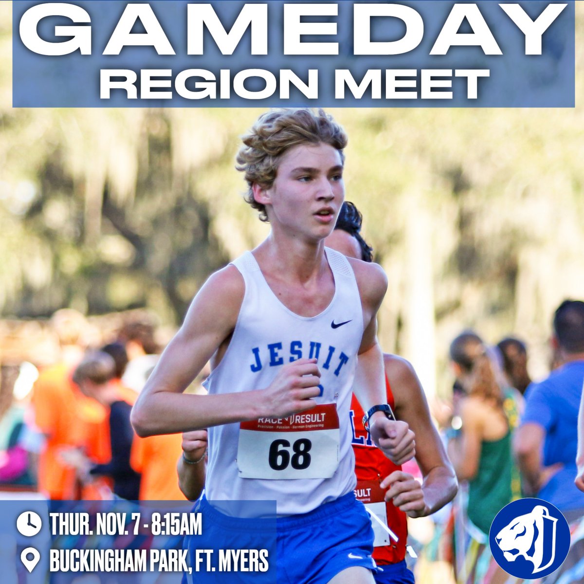 The Tigers are up early this morning in Fort Myers to compete in the Region Meet and try to earn a trip to State!

#AMDG #GoTigers #JesuitXC
