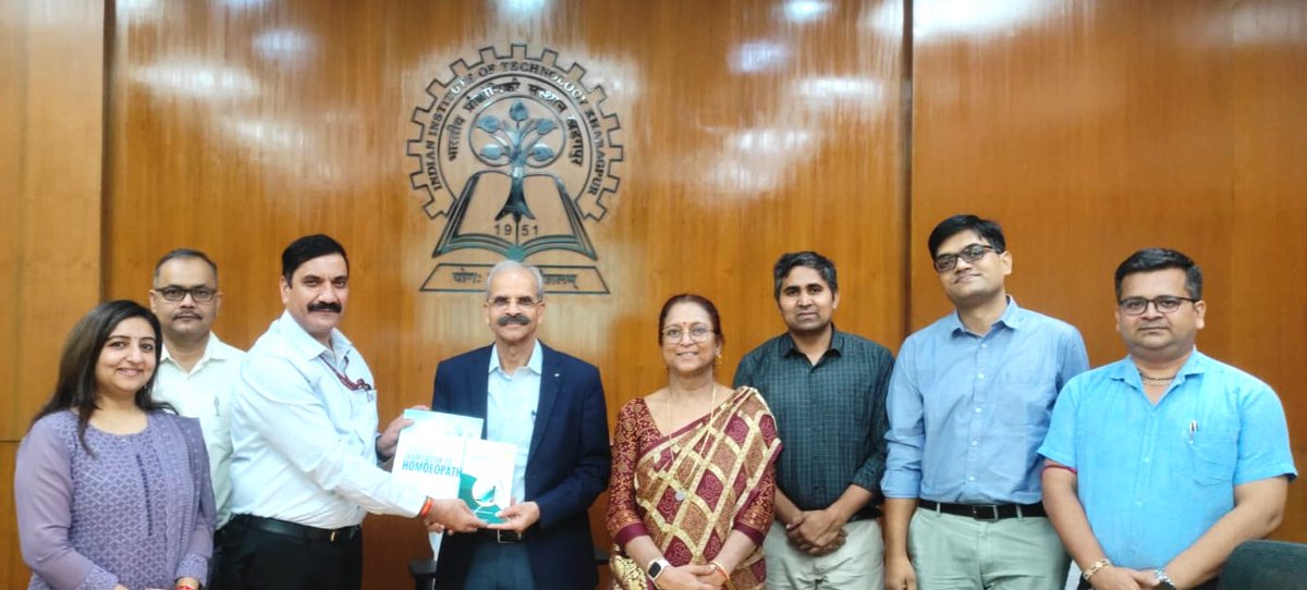 IIT Kharagpur🇮🇳 (@iitkgp) on Twitter photo <a href="/IITKgp/">IIT Kharagpur🇮🇳</a> signed a MoU with <a href="/ccrhindia/">CCRH</a> on a collaborative project titled Fourier Transform Infra-Red Spectroscopic Study & Raman Study in Homeopathic Potentized Medicines & Characterization, Standardization & Analysis of the Imponderable Medicines.
<a href="/EduMinOfIndia/">Ministry of Education</a> <a href="/dpradhanbjp/">Dharmendra Pradhan</a> <a href="/IITKgp/">IIT Kharagpur🇮🇳</a> signed a MoU with <a href="/ccrhindia/">CCRH</a> on a collaborative project titled Fourier Transform Infra-Red Spectroscopic Study & Raman Study in Homeopathic Potentized Medicines & Characterization, Standardization & Analysis of the Imponderable Medicines.
<a href="/EduMinOfIndia/">Ministry of Education</a> <a href="/dpradhanbjp/">Dharmendra Pradhan</a>