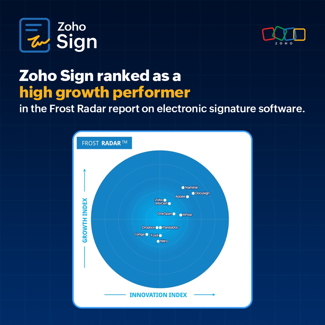 Zoho Sign tweet media