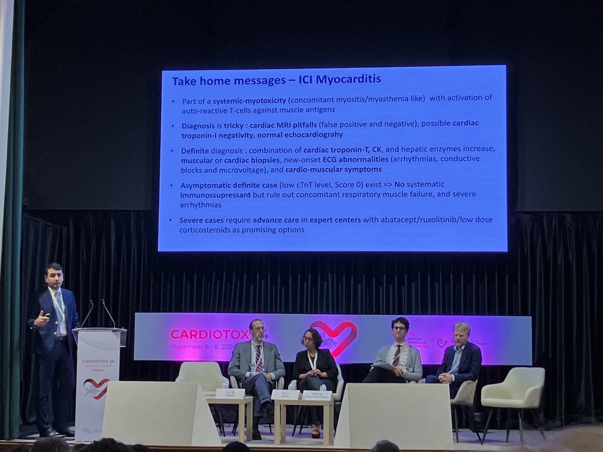 Pedro Moliner (@petermoliner) on Twitter photo Outstanding presentation by <a href="/DrJESalem/">DrJE-Salem</a> about ICI-myocarditis in #Cardiotox24 Madrid. Thank you so much‼️
<a href="/cardiooncoSEC/">CardioOncologia SEC</a> <a href="/JACCJournals/">JACC Journals</a> <a href="/ICOSociety/">International Cardio-Oncology Society</a> Outstanding presentation by <a href="/DrJESalem/">DrJE-Salem</a> about ICI-myocarditis in #Cardiotox24 Madrid. Thank you so much‼️
<a href="/cardiooncoSEC/">CardioOncologia SEC</a> <a href="/JACCJournals/">JACC Journals</a> <a href="/ICOSociety/">International Cardio-Oncology Society</a>