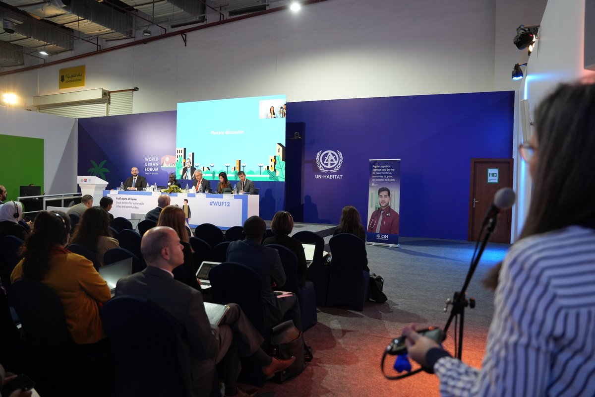 United Cities (@uclg_org) on Twitter photo ✨#Listen2Cities #WUF12 "#SDGs in Action: Building Inclusive Migration Pathways to Drive Sustainable Urbanization" <a href="/UNmigration/">IOM - UN Migration 🇺🇳</a> <a href="/MayorsMigration/">Mayors Migration Council</a>
🌍Thinking about the necessary reforms to the global models to ensure that #LocalGov are enabled to transform migration governance ✨#Listen2Cities #WUF12 "#SDGs in Action: Building Inclusive Migration Pathways to Drive Sustainable Urbanization" <a href="/UNmigration/">IOM - UN Migration 🇺🇳</a> <a href="/MayorsMigration/">Mayors Migration Council</a>
🌍Thinking about the necessary reforms to the global models to ensure that #LocalGov are enabled to transform migration governance