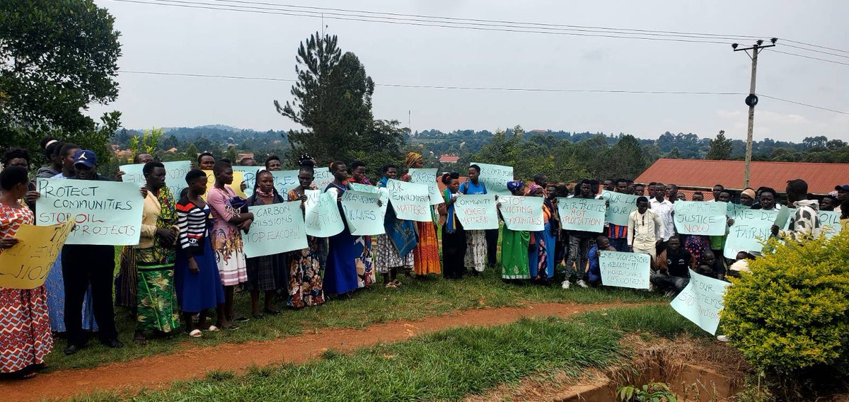 Broken promises, shattered families, &amp; ignored rights. 20 #StopEACOP activists seek justice—a chance for their voices to be heard. <a href="/GovUganda/">Government of Uganda</a> must protect itspeople from <a href="/CNOOCUgandaLtd/">CNOOC Uganda Limited</a> <a href="/TotalEnergiesUG/">TotalEnergies Uganda</a>'s exploitation. On Nov12, let’s raise our voices together! #JusticeForThe20