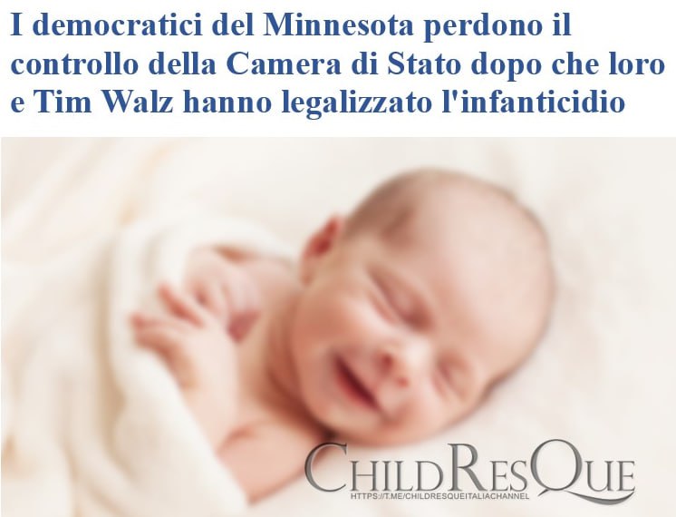 Bera49164308's tweet photo. 💥L'INFANTICIDIO LEGALIZZATO DI WALZ HA DATO I SUOI FRUTTI💥
I cittadini del Minnesota vogliono leggi compassionevoli che sostengano sia le mamme che i bambini.
#7novembre
#News_USA_Minnesota #Pro_life https://t.co/zowpvawUXY