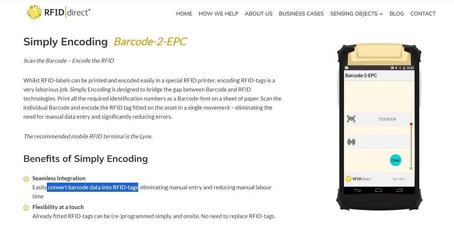 RFIDdirect's tweet image. Benefits of @RFIDdirect's 'Simply Encoding' - bridging the gap between #Barcode and #RFIDtechnologies. 
-Seamless Integration
-Easily convert barcode #data into #RFIDtags, eliminating manual entry and reducing manual labour time
-Flexibility at a touch:
buff.ly/3Uso6pa