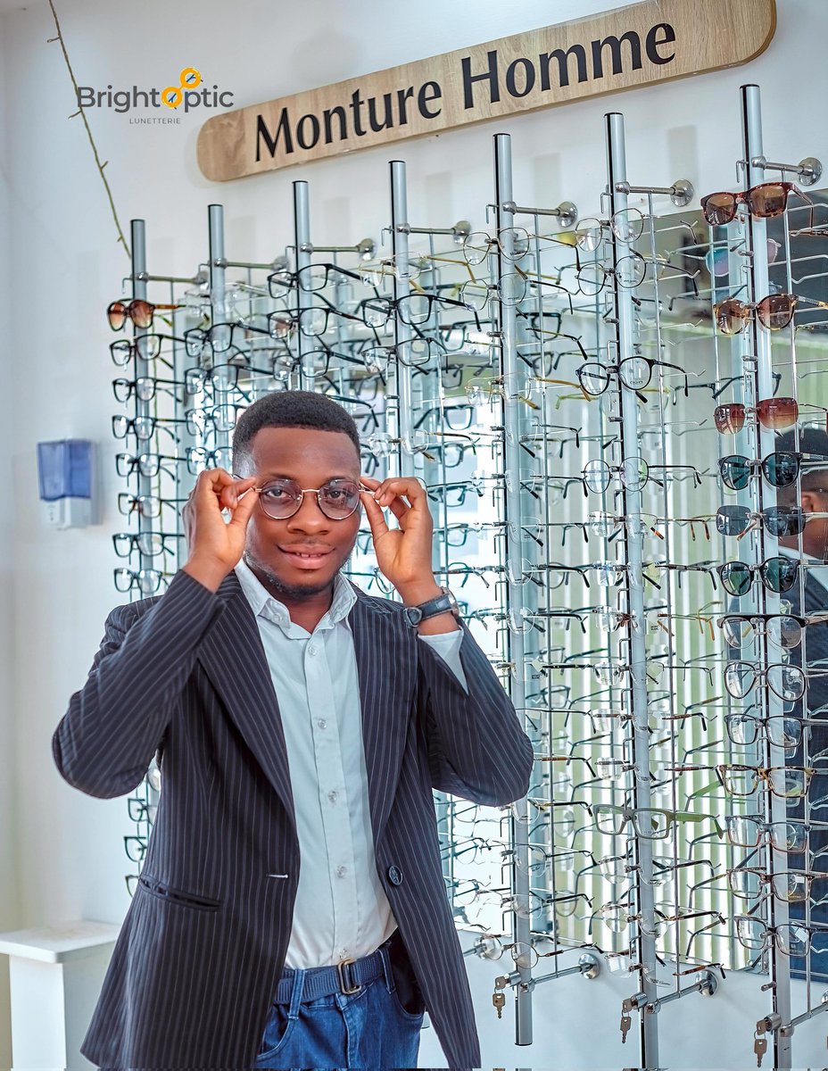 BrightOptictg's tweet image. Avant et après  (Monture Homme) 😎

#NSIA #SANLAM #ASCOMA #SUNU #GCA