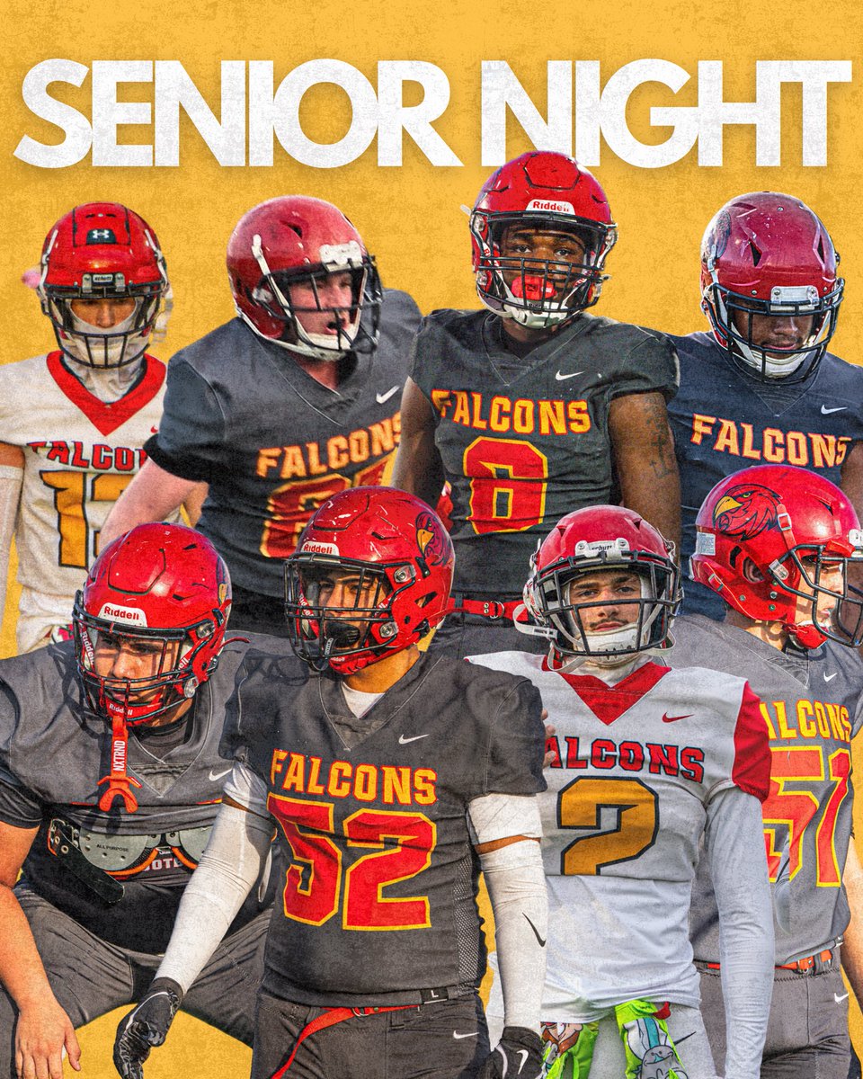 The last ride. Come cheer on these Seniors tonight as they suit up one last time in the Red and Gold. 

🏈Leto v Spoto
📍4409 W Sligh Ave.
⏰7:00pm