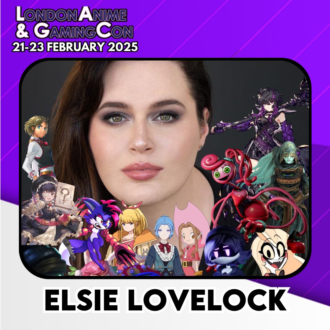 🥳ARE YOU READY FOR LONDON ANIME &amp; GAMING CON 2025?🥳

We are excited to announce Elsie Lovelock will be returning to London Anime &amp; Gaming Con this 21st-23rd February.

Read more about Elsie Lovelock at: smpl.is/9t63n

#LondonAnimeCon #AnimeConUKLondon #UKConventions