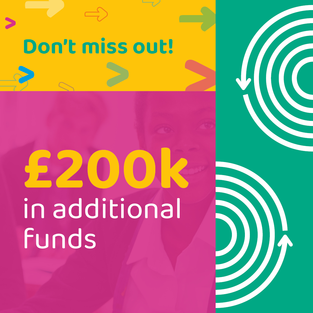 If your school or nursery isn’t signed up to My School Fund yet then you’re missing out on additional funds! 

We’re currently celebrating raising an additional £200K in funds for registered schools and nurseries! Be part of something special and sign up to My School Fund today!