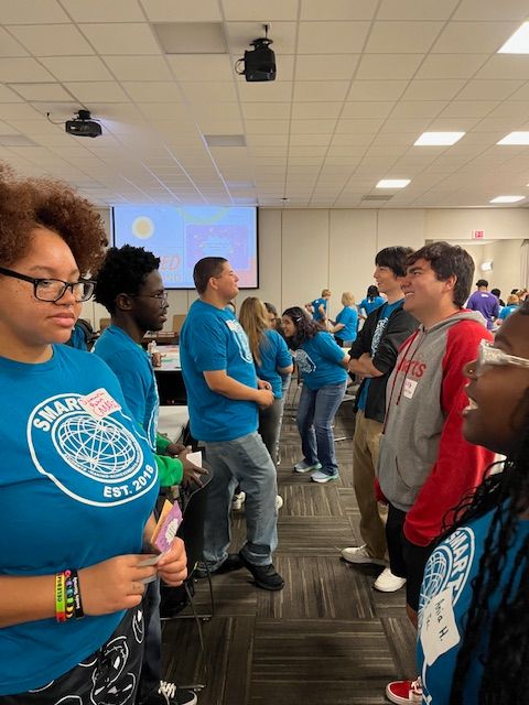 TPSProud's tweet photo. ✨ Helping others isn't a chore; it is one of the greatest gifts there is. SMARTS students work together, learning about each other as they help to win a teambuilding game.🌈

 #DiscoverTPS 
#SEL #SocialEmotionalLearning  #LeadWithSEL
#TPSProud
🟥🟦🟩🟨 https://t.co/HUuwG4P1yg