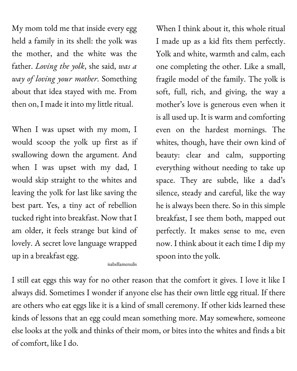 A way of loving your mother.