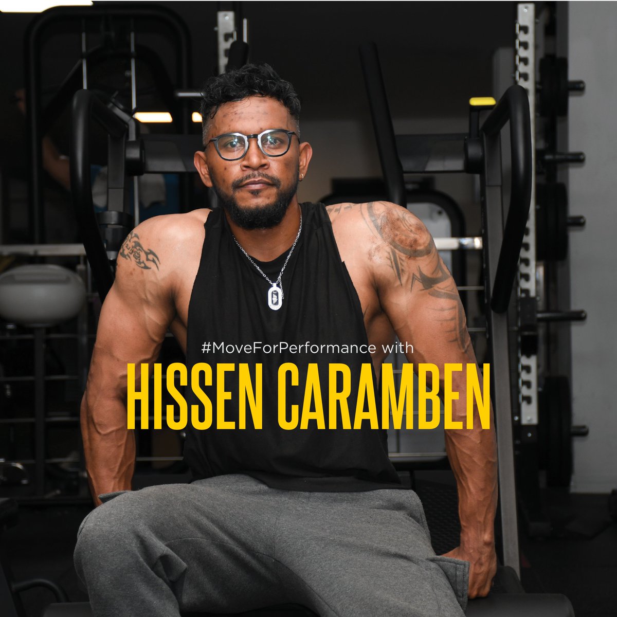 CoteDorSports's tweet photo. #MoveForPerformance with Hissen Caramben 💪, a committed member of the HPC gym at Côte d'Or since 2022. Hissen values the professionalism and expertise of the gym's S&amp;C specialists.
#CoteDorMauritius #HPCMauritius #Mauritius #Fitness #gym #sports #performance https://t.co/o5bIBt31rS