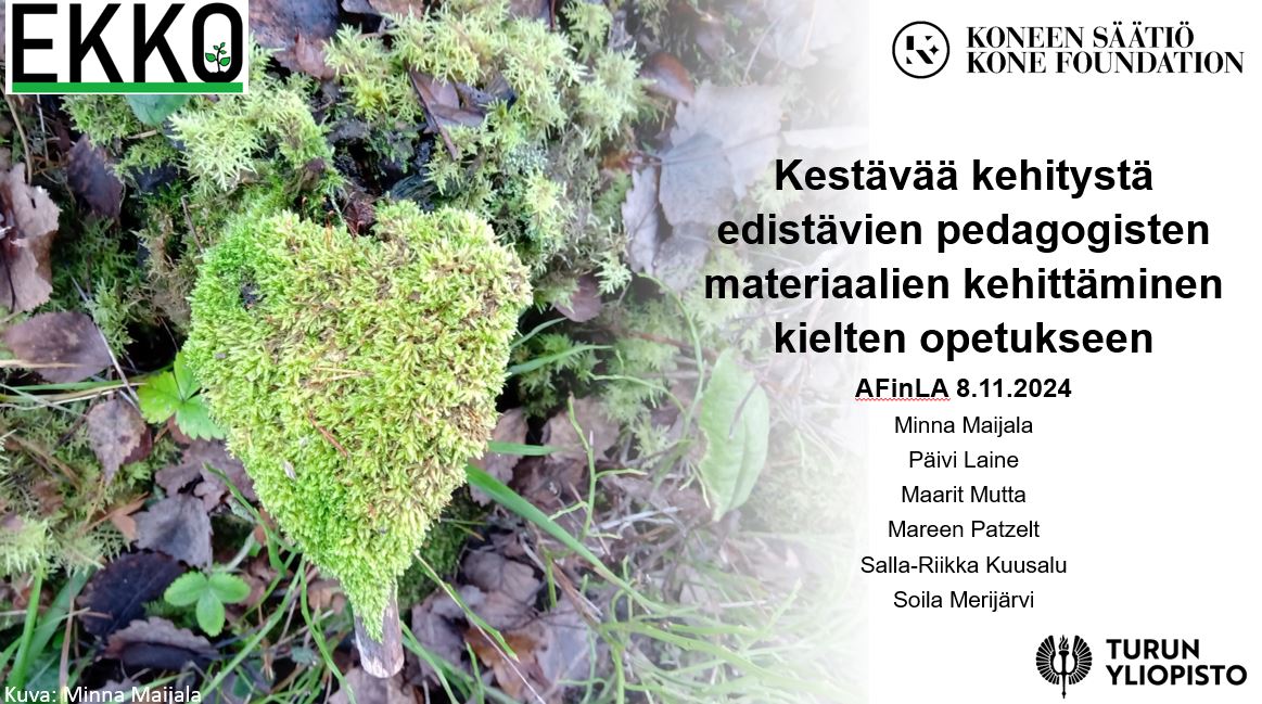 Minna Maijala (@maijala_minna) on Twitter photo KIva nĂ€hdĂ€ @AFinLA_ry syyssymposiumissa <a href="/UniTurku/">Turun yliopisto - University of Turku</a> đ<a href="/EKKOatUTU/">EKKO - Ethical and Sustainable Language Teaching</a> tiimin esitys "KestĂ€vÀÀ kehitystĂ€ edistĂ€vien pedagogisten materiaalien kehittĂ€minen kielten opetukseen" pe 8.11. klo 9.45 alkaen Arcanumin Aavassa. đ±<a href="/KoneenSaatio/">Koneen SÀÀtiö</a> KIva nĂ€hdĂ€ @AFinLA_ry syyssymposiumissa <a href="/UniTurku/">Turun yliopisto - University of Turku</a> đ<a href="/EKKOatUTU/">EKKO - Ethical and Sustainable Language Teaching</a> tiimin esitys "KestĂ€vÀÀ kehitystĂ€ edistĂ€vien pedagogisten materiaalien kehittĂ€minen kielten opetukseen" pe 8.11. klo 9.45 alkaen Arcanumin Aavassa. đ±<a href="/KoneenSaatio/">Koneen SÀÀtiö</a>