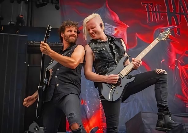 theravenage's tweet photo. Happy Birthday to the two axemen, George and Tommy 🎸⚡🎂
#theravenage #george #tommy #axemen #birthday #happybirthday #rockduo https://t.co/6BSZPlzn6r