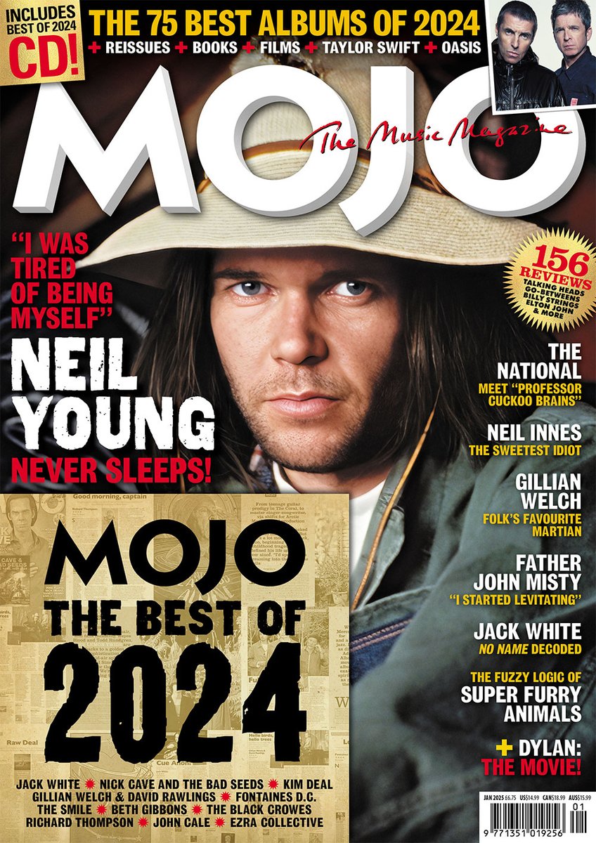 John Mulvey (@johnrmulvey) on Twitter photo <a href="/MOJOmagazine/">MOJO Magazine</a> Also in a tremendous new <a href="/MOJOmagazine/">MOJO Magazine</a>: <a href="/NeilYoungNYA/">Neil Young Archives</a> by @currincy; <a href="/TheNational/">The National</a> by <a href="/Tom_Doyle_/">Tom Doyle</a> ; <a href="/gillianwelch/">Gillian Welch</a> by <a href="/sylviesimmons/">sylvie simmons</a>; Neil Innes by <a href="/jimirvinuk/">Jim Irvin</a>; <a href="/superfurry/">super furry animals</a> Animals by @hairymcnairy; <a href="/fatherjohnmisty/">Father John Misty</a> & <a href="/taylorswift13/">Taylor Swift</a> by <a href="/VictoriaSegal/">Victoria Segal</a>; <a href="/GoBetweens/">The Go-Betweens</a> by <a href="/Andr6wMale/">Andrew Male (This place stinks. I'm on Bluesky)</a> 2/4 <a href="/MOJOmagazine/">MOJO Magazine</a> Also in a tremendous new <a href="/MOJOmagazine/">MOJO Magazine</a>: <a href="/NeilYoungNYA/">Neil Young Archives</a> by @currincy; <a href="/TheNational/">The National</a> by <a href="/Tom_Doyle_/">Tom Doyle</a> ; <a href="/gillianwelch/">Gillian Welch</a> by <a href="/sylviesimmons/">sylvie simmons</a>; Neil Innes by <a href="/jimirvinuk/">Jim Irvin</a>; <a href="/superfurry/">super furry animals</a> Animals by @hairymcnairy; <a href="/fatherjohnmisty/">Father John Misty</a> & <a href="/taylorswift13/">Taylor Swift</a> by <a href="/VictoriaSegal/">Victoria Segal</a>; <a href="/GoBetweens/">The Go-Betweens</a> by <a href="/Andr6wMale/">Andrew Male (This place stinks. I'm on Bluesky)</a> 2/4