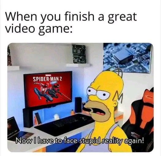 QtsGaming's tweet photo. Back to reality... https://t.co/vLEUWgrCX1
