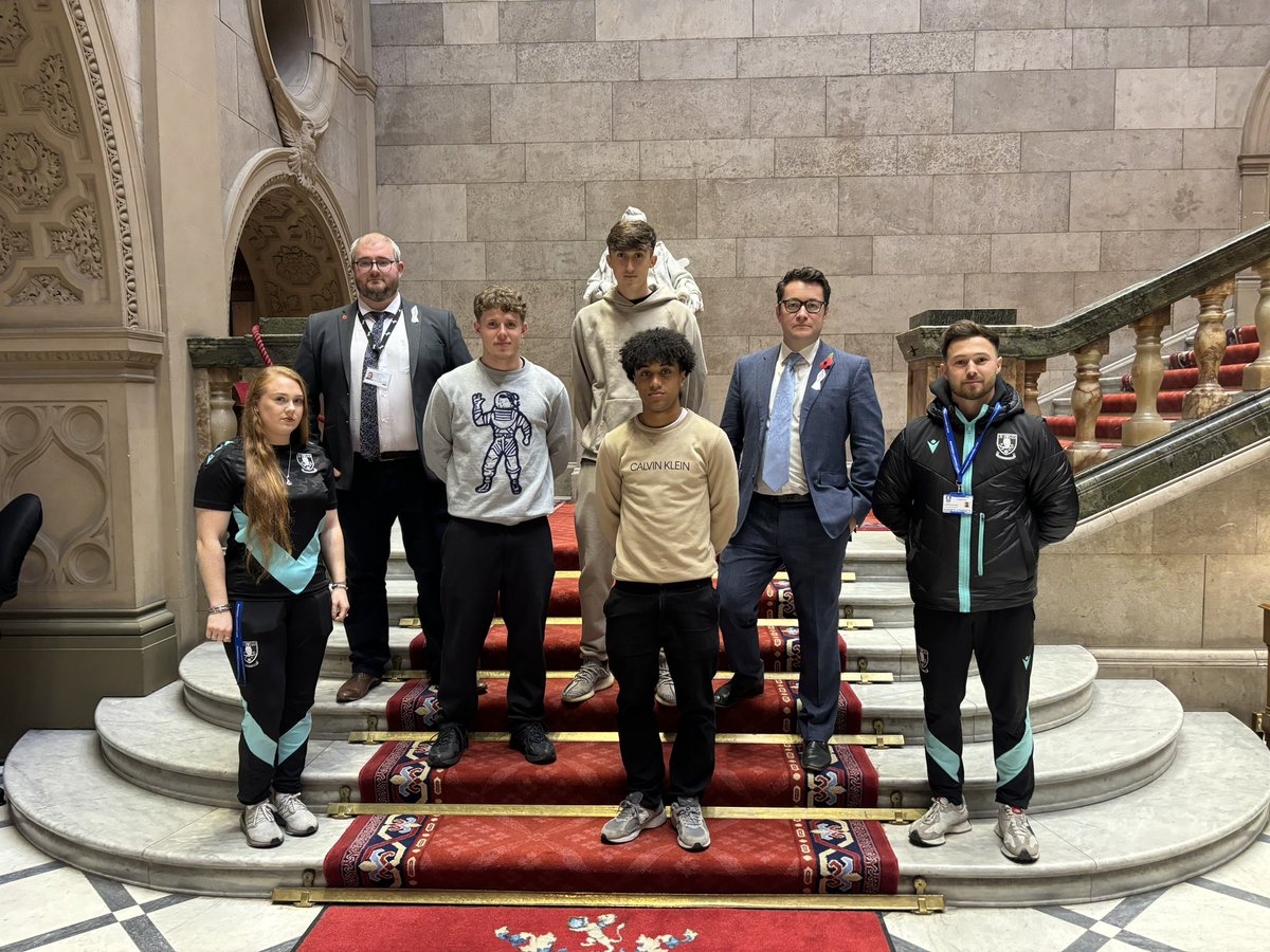 🇺🇦 Mark Rusling 🇺🇦 (@markrusling) on Twitter photo Very pleased that <a href="/swfc/">Sheffield Wednesday</a> joined us to recommit <a href="/SheffCouncil/">Sheffield City Council</a> to <a href="/WhiteRibbon_UK/">White Ribbon UK</a>. It is men’s responsibility to say no to violence against women and girls. <a href="/SWFCCP/">Sheffield Wednesday Community</a> are doing great work in North Sheffield and we’re proud to support them. Very pleased that <a href="/swfc/">Sheffield Wednesday</a> joined us to recommit <a href="/SheffCouncil/">Sheffield City Council</a> to <a href="/WhiteRibbon_UK/">White Ribbon UK</a>. It is men’s responsibility to say no to violence against women and girls. <a href="/SWFCCP/">Sheffield Wednesday Community</a> are doing great work in North Sheffield and we’re proud to support them.