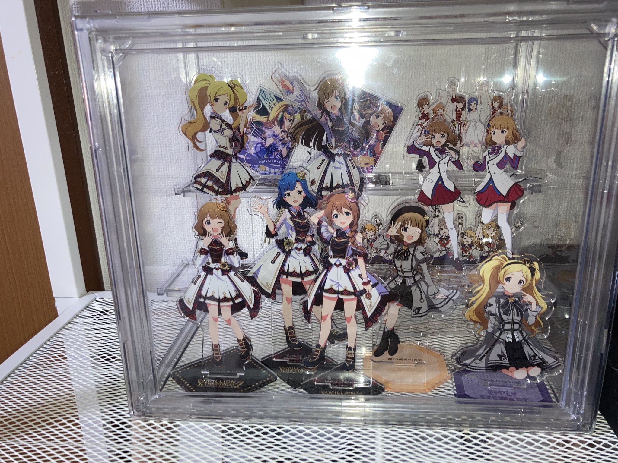 ダイソー 透明コレクションケース 組み立てタイプ 5個セット ダイソー 透明コレクションケース 組み立てタイプ 5個セット