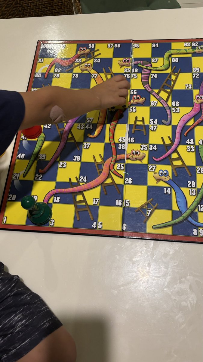 This is NOT a fun game called Snakes and Ladders.  My grandsons and I have renamed it, Hope and Despair after playing for over an hour with no winner yet! I hate this game!