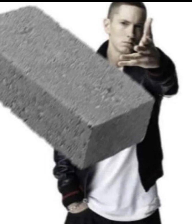President_Poor's tweet photo. @Tom__blue22 Woe, brick be upon ye! https://t.co/wUFORNEWyy