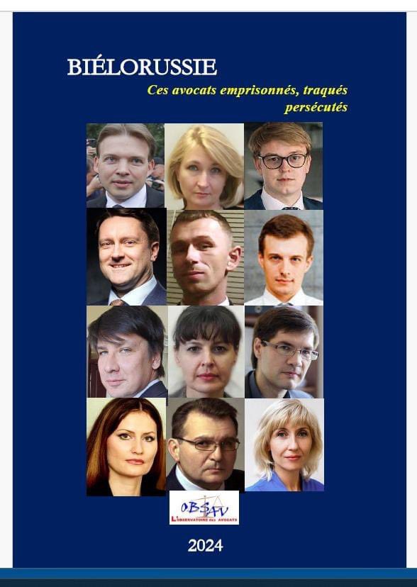 LudovicTrarieux's tweet photo. BIÉLORUSSIE 2024
Ces avocats emprisonnés, traqués, persécutés
#Belarus @LawyersInExile 

LIRE : https://t.co/3WRwgWRqvn https://t.co/7mLEGSCnip
