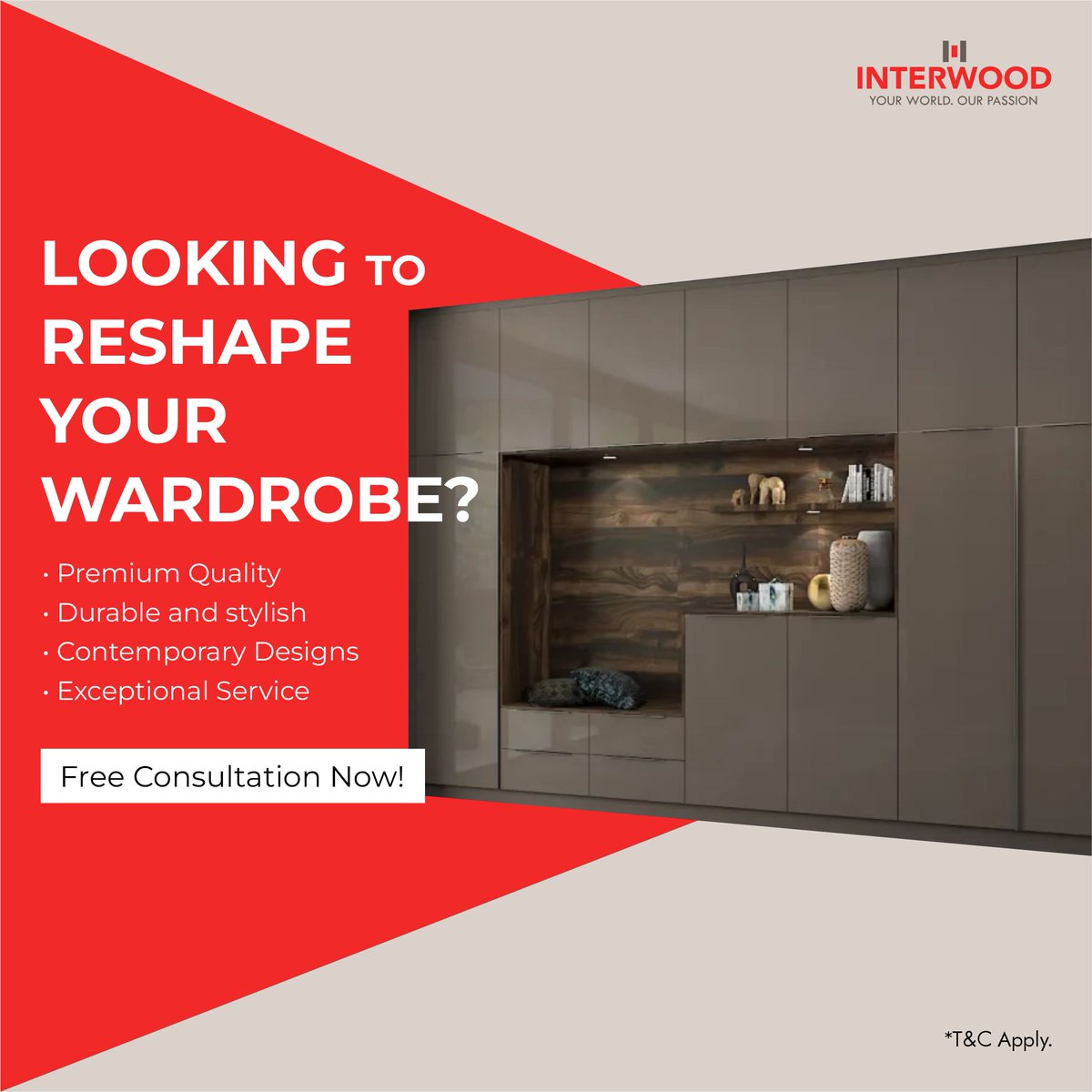 Interwood4's tweet photo. 👗 Ready to Reshape Your Wardrobe? Discover custom designs that fit your space, style, and needs perfectly! ✨

 #WardrobeMakeover #CustomWardrobes #HomeStyle #OrganizedLiving #Interwood https://t.co/U6rXt7U4YH