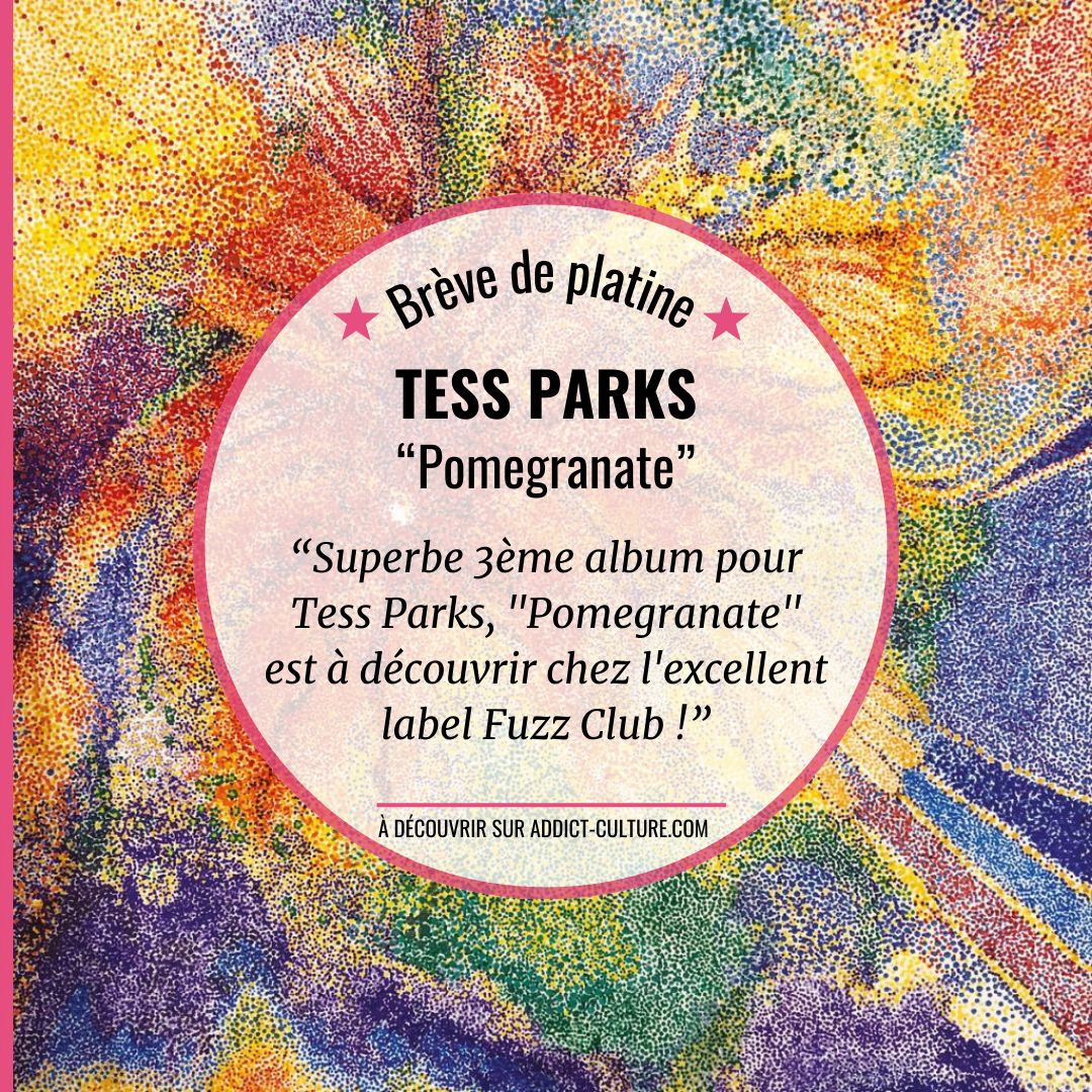 AddictCultur's tweet photo. 💜 BAM 💜: Superbe 3ème album pour Tess Parks, "Pomegranate" est à découvrir chez l'excellent label Fuzz Club !
👉 @tessnormaparks @FuzzClub
#tessparks #pomegranate #fuzzclub
📎 https://t.co/kAsFJjXQ2Y https://t.co/E0ksaGune7