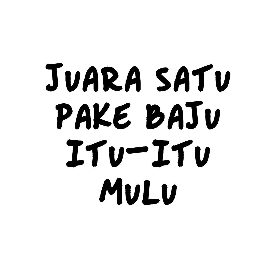 padahal punya banyak baju