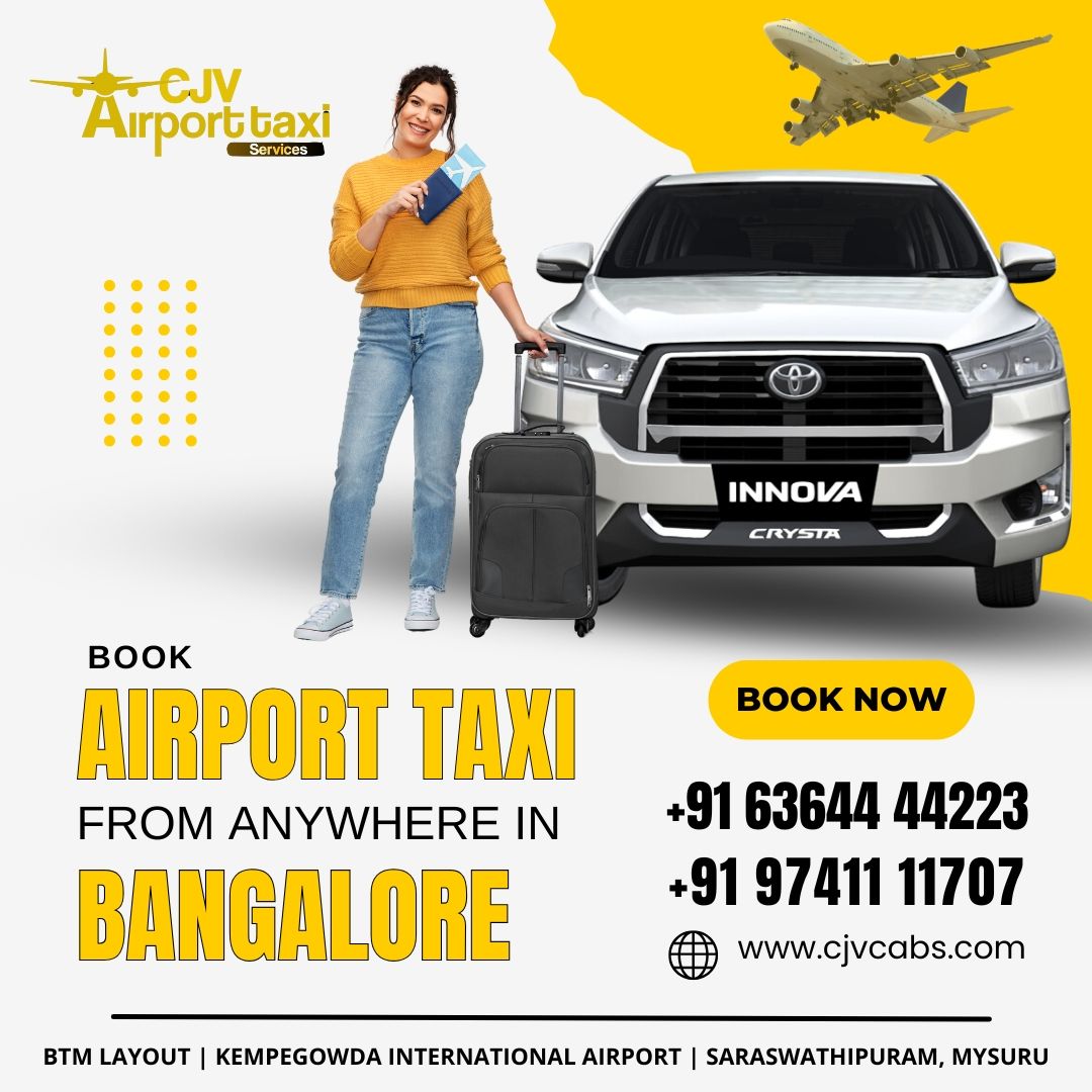 CjvCabs's tweet photo. Need a reliable ride to the airport? Choose the best with us!

📞 +91 63644 44223 / +91 97411 11707
🔗 https://t.co/IET9rd08WG
📍 BTM Layout | Kempegowda International Airport | Mysuru

#airporttransportation #airporttransfer #AirportTaxiService #airportcarservice #cjvcabs https://t.co/J010J40loI