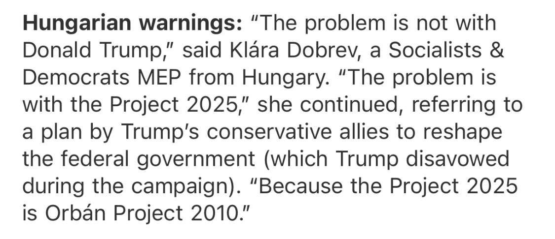 My comments at Politico - about the real danger in Trump’s victory…

#USAElections2024 #USWahl #Trump2024 #Socialists #Orbán