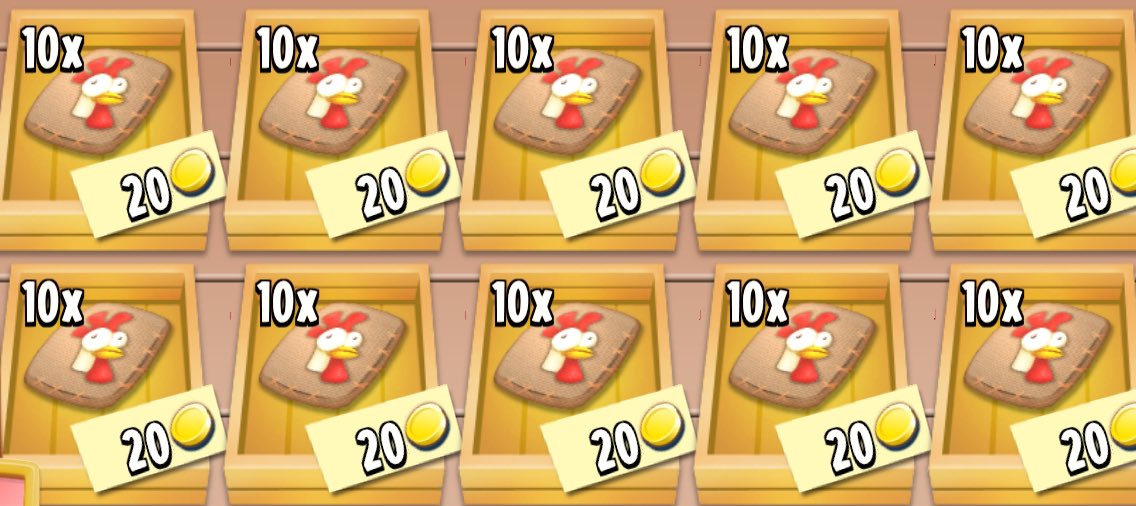 🐣Set 100 ชิ้น 4฿

🐣DM ได้เลยน้า

#haydaythailand  #haydayshop  #ขายฟาร์มhayday