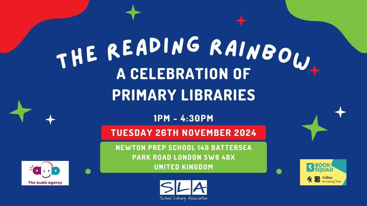 uksla's tweet image. 📣Event Alert!
📚Join us in person for a vibrant celebration that highlights the essential role of #school #libraries in fostering a love for #reading and #learning among our youngsters.
Register ⤵️
buff.ly/4dEVjEw