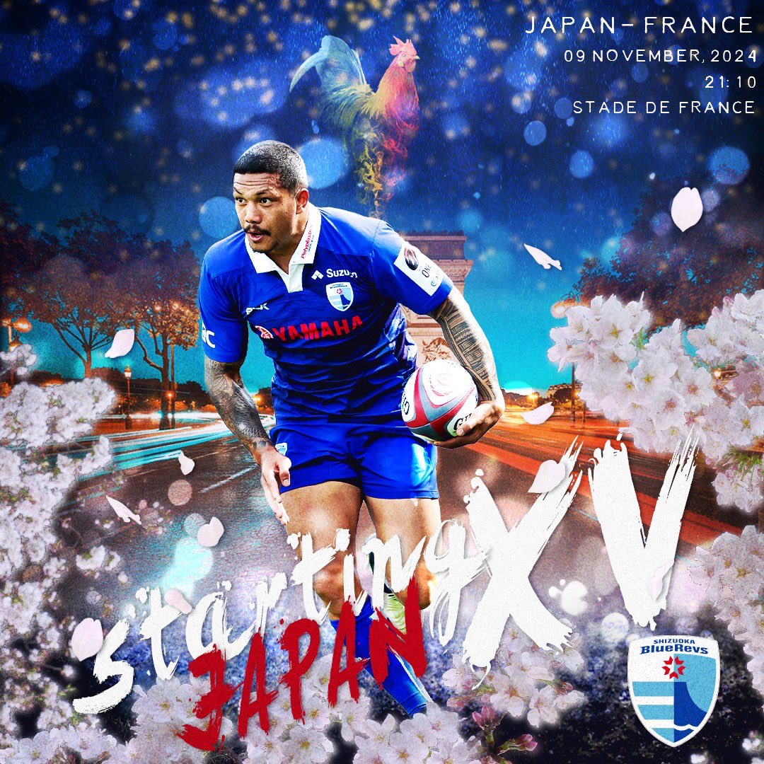 bluerevs's tweet photo. ///
#ããã»ãã€ã¿ã éžæð¯ðµðž
ã¹ã¿ãŒãã£ã³ã°ã¡ã³ããŒå
¥ãâŒïžð¥ð
\\\
ããããå§ãŸã #ãªããã¿ã³Dãã¢ãŒ2024
ãã©ã³ã¹ä»£è¡šãšã®äžæŠã«"15 FB"ã§ããéžæãã¹ã¿ã¡ã³åºå Žð¥
æ¥æ¬ä»£è¡šãžã®ç±ãã声æŽããããããé¡ãããŸãïŒïŒïŒðð»ð
11/10(æ¥)æ¥æ¬æéæ©æ5:10 K.O.
ð¯ðµæ¥æ¬ä»£è¡šðãã©ã³ã¹ä»£è¡šð«ð·
ðïžã¹ã¿ããã»ãã»ãã©ã³ã¹ïŒããªïŒ
ðºð±WOWOW
https://t.co/0sV2vnKviO
#gomalo ð¥âïž
âãã®ã¿ã°ãã€ããŠå¿æŽãããð£
#é岡ãã«ãŒã¬ãŽãº #ã©ã°ããŒæ¥æ¬ä»£è¡š #JPNvFRA