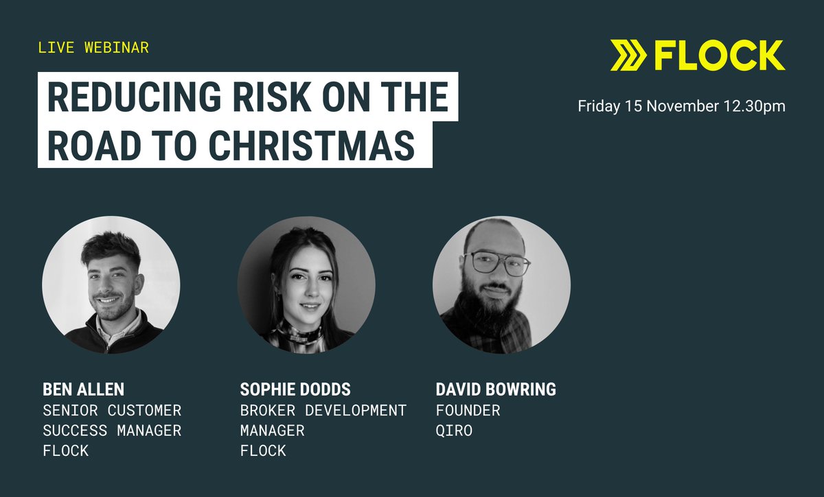 Join us next week for an insightful live webinar on navigating the busiest time of year for courier fleets.

Friday 15 November 12.30pm. Includes live Q&amp;A!

Register here: share.hsforms.com/1T_CWI6HHQQac8…