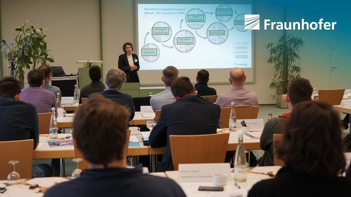 FraunhoferVisio's tweet photo. Neueste #Entwicklungen in der #Oberflächeninspektion werden am 27. und 28.11.24 in unserem #Seminar zur #Inspektion und #Charakterisierung von #Oberflächen präsentiert und können im Praktikum anhand verschiedener Prüfsysteme getestet werden. @Fraunhofer https://t.co/A6m9HsgYKd