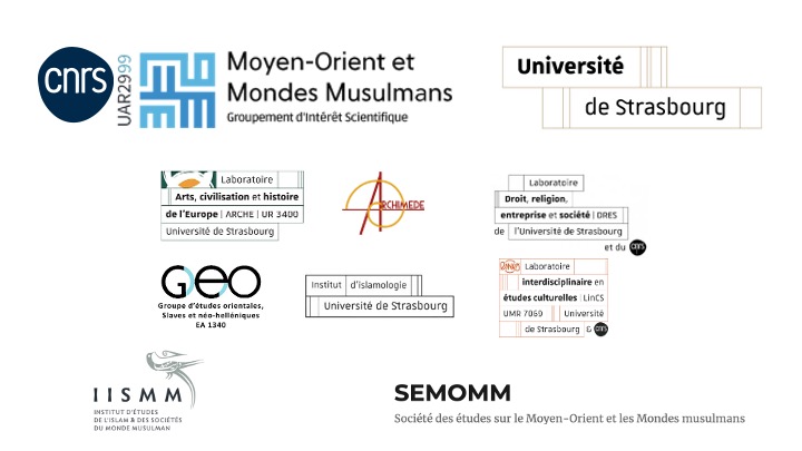 📣 APPEL À CONTRIBUTION | 6e congrès des études sur le Moyen-Orient et les mondes musulmans
📅 24-27 juin 2025 Strasbourg (France)

👉 Le campus de l’Université de #Strasbourg accueillera la sixième édition du Congrès des études sur le Moyen-Orient et les mondes musulmans,